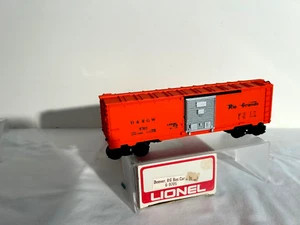 LIONEL 6-9705 #1 D&RGW BOX CAR~NEW~BLT-1-72~ IN ORIGINAL BOX - Picture 1 of 4