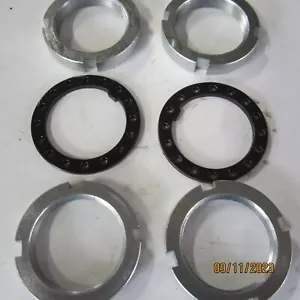 2 Sets Dana 60 Spindle Nut Kit Chevy Ford GMC Dodge Ford TTB 50 4 Nuts 2 Washer - Picture 1 of 5