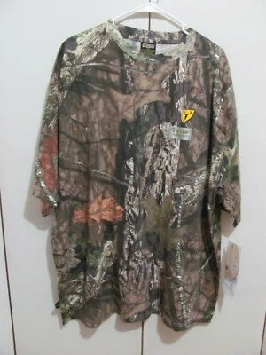 NWT Scent Blocker Fused Mossy Oak Country Camo Short Sleeve Shirt Mens 2XL - Image 1 of 4