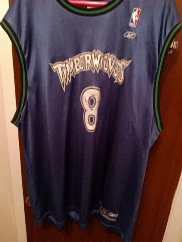 Latrell Sprewell Minnesota Timberwolves 2XL Jersey Reebok Cover