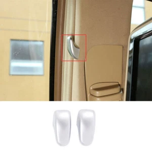 For Benz S-Class W221 2008-2012 ABS Silver Internal B-pillar Hook Cover Trim 2X - Picture 1 of 8
