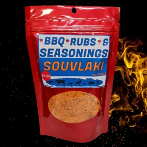 BBQ Rubs Souvlaki BBQ Rub Sprinkle 200g, Smoking American BBQ, Hark, ProQ - Picture 1 of 4