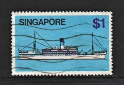 Used " SHIPS " Singapore 1980 - Image 1 of 2
