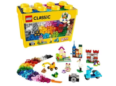 LEGO Classic Large Creative Brick Box 10698 Building Toy Set Kid Gift NEW SEALED - Image 1 of 4