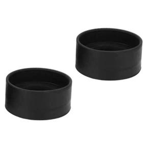 2 Pcs Cylinder Lens Cover Microscope Accessories Eyepiece Guards Cups - Picture 1 of 12