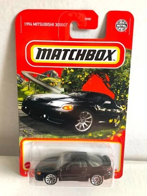 Matchbox 1994 MITSUBISHI 3000GT — 2022 NO64/102 — черный - Изображение 1 из 3