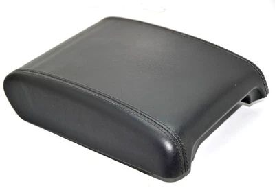 💎 2009-2015 Jaguar XF Black Center Console Leather Armrest Lid Assembly OEM - Image 1 of 4