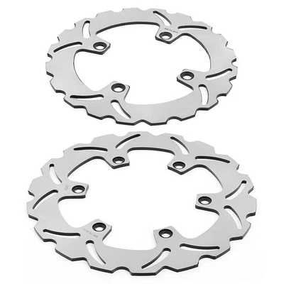 Rotor de disco de freno trasero delantero sólido para Honda XRV650 Africa Twin 88 89 CB500 97-03 Foto 1 de 4