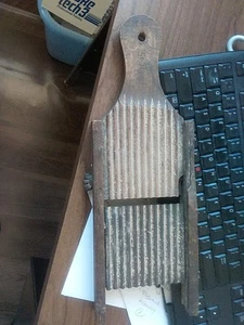 Antigua herramienta de cocina mandolina vintage cortadora de patatas vegetales St. Regis - Imagen 1 de 3