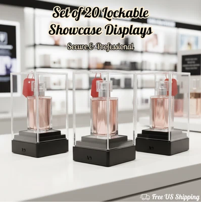 Alpha World Checkpoint S3 Showcase Keeper Security Display Case Set of 20 - Image 1 of 4