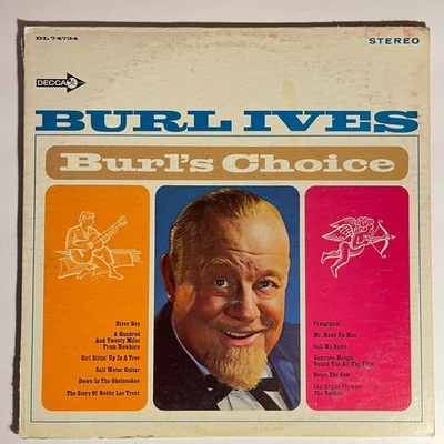 Burl Ives – Burl's Choice Vinyl, LP 1966 Decca – DL 74734 - Image 1 of 3