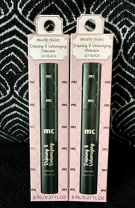 🌺2er Pack MARIE CLAIRE DEFINING VOLUMIZING 3X LASHES JET BLACK MASCARA ARGANÖL SET - Bild 1 von 10