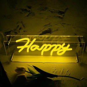 USB Neon Signs Bar LED Neon Light Acrylic Neon Light for Bedroom Desktop Decor - Picture 1 of 7