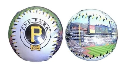 Pittsburgh Pirates Rawlings Leather PNC Park Baseball W/Embossed Logo [B9] Cover
