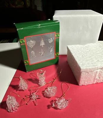 House of Lloyd Navidad Alrededor del Mundo 6 MINI ADORNOS DE VIDRIO HILADO Foto 1 de 4