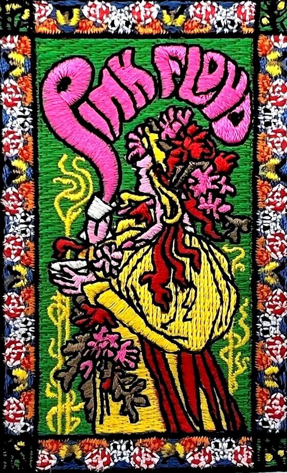Pink Floyd Rock Music Embroidered Iron on Patch Applique