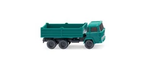 Wiking 094510 Magirus Flatbed Tipper Green - Picture 1 of 1