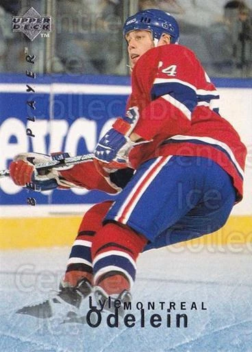 1995-96 Be A Player #111 Lyle Odelein - Image 1 of 1
