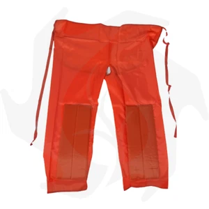 Copri pantaloni protezione per decespugliatore, giardinaggio traspirante Arancio - Imagen 1 de 5