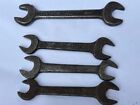 56513 Old Vintage Classic Car Auto Garage Spares Ford Tools Spanners x4