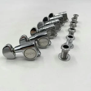 Washburn 6L Left Hand Guitar Tuning Pegs Machine Heads Keys - Picture 1 of 7