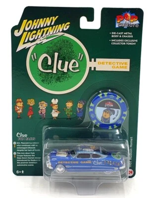 Johnny Lightning 1/64 Scale JLPC008 - 1951 Hudson Hornet - Clue Mrs Peacock - Photo 1/4