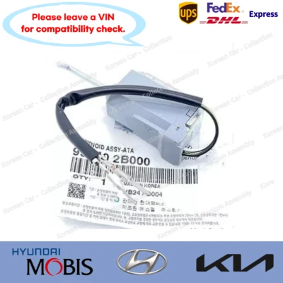 958402B000 Solenoide de bloqueo de cambio genuino para Hyundai Sonata Santa Fe Azera Foto 1 de 2