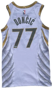 LUKA DONCIC SIGNED CITY EDITION MAVERICKS AUTHENTIC BASKETBALL JERSEY PSA/DNA - Picture 1 of 7