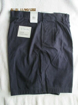 Ropa Hombre John Ashford 38 Algodón Azul Marino Pantalones Cortos Nuevos con Etiquetas Foto 1 de 4