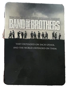 Band of Brothers (DVD, 2002, 6-Disc Set) In tin Box Tom Hanks Steven Spielberg - Picture 1 of 3