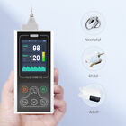 Handheld Pulse Oximeter 24h Fingertip SpO2 PR Heart rate Monitor 3 Probe Battery