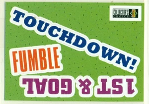 NFL -FOOTBALL INSERT TRADING CARD -PLAY ACTION STICK UM -#S28 - 1996 -UPPER DECK - Picture 1 of 2