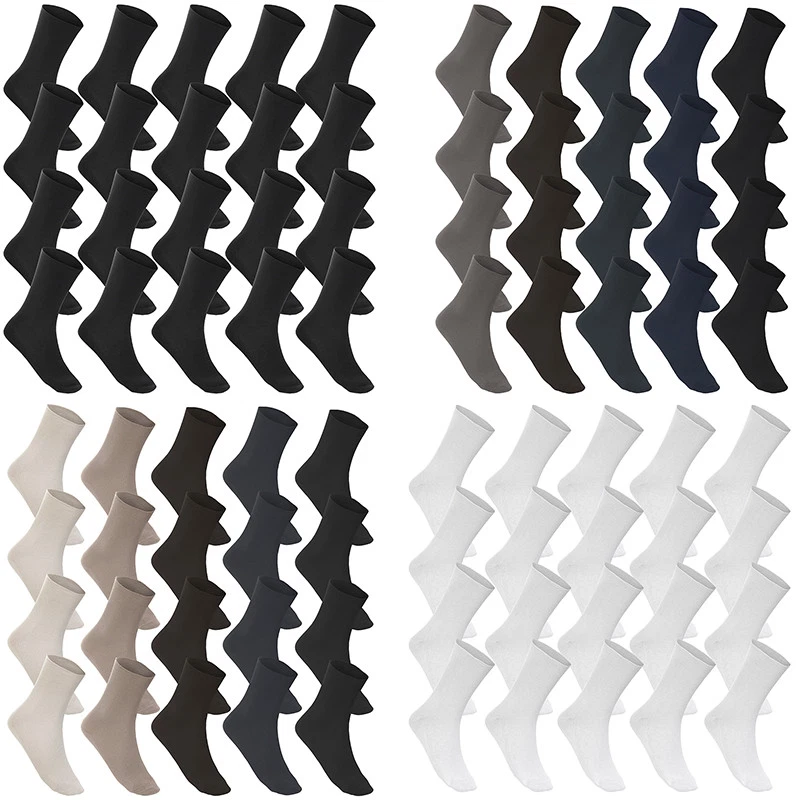 MARKENLOS 5-50 PAAR⭐DIABETIKER SOCKEN⭐VENENFREUNDLICH⭐100% BAUMWOLLE⭐OHNE GUMMI⭐OHNE NAHT