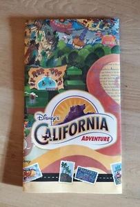 Disneyland Kalifornien Abenteuerkarte Druck 2001 Disney brandneu - Bild 1 von 6