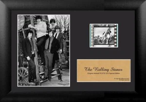 "CÉLULA DE PELÍCULA ENMARCADA DE MÚSICA DE ROCK AND ROLL DE LOS AÑOS 60 y FOTO 5"" x 7" - Imagen 1 de 1