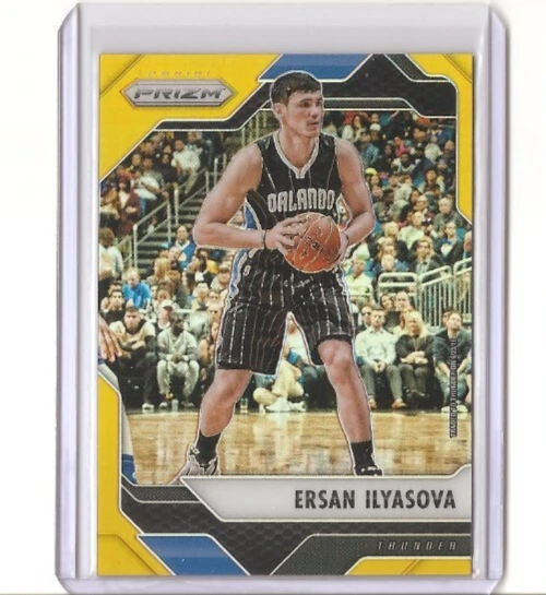 2016-17 Panini Prizm ERSAN ILYASOVA Gold Prizm Refractor 9/10 #258 Thunder Magic - Image 1 of 1