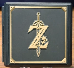 Legend of Zelda Black Game Card Case For Nintendo Switch Great Condition - Picture 1 of 15