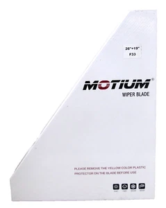 New MOTIUM Quality Premium All-Season Windshield Wiper Blades Pair 26"+19" - Picture 1 of 3