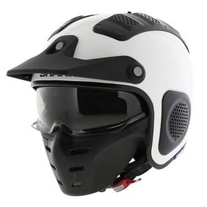 Shark X-Drak Helmet Blank Gloss White WHU - Size XS - Picture 1 of 10