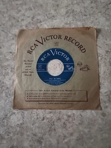 RCA VICTOR RECORD SHALL WE DANCE 45 RPM - Imagen 1 de 4