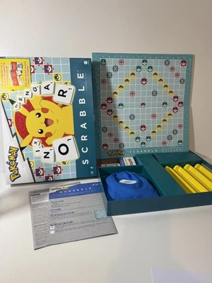 Pokemon Scrabble Board Game Family Game Night Christmas Birthday - Image 1 of 4
