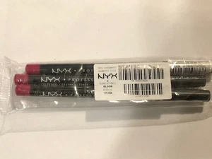 LOT OF 3 COLOR SAND PINK by NYX SLIM LIPLINER PENCIL 0.03 oz NEW SEALED - Picture 1 of 3