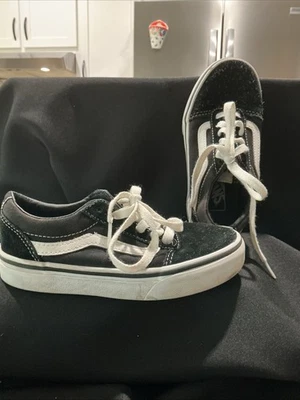 Vans Off The Wall blanco y negro niños talla 12,5 Foto 1 de 4