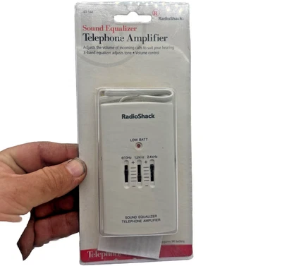 Genuine Radio Shack (43-148) 3-Band Sound Equalizer Telephone Amplifier **NOS** - Image 1 of 4