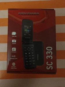Swisstone SC 330 Klapphandy mit Dual Sim Funktion Schwarz ohne Vertrag neuwertig - Bild 1 von 1