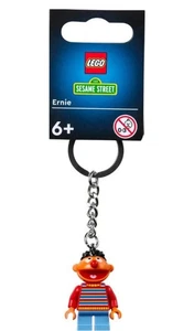 LEGO Ideas Plaza Sésamo Ernie Minifigura Llavero Llavero 854195 - Imagen 1 de 3