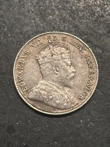 1909 Victorian Leaves Canada Canadian, Silver 10 Ten Cent, Nice XF - Picture 1 of 6