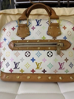 Louis Vuitton Alma Satchel PM Multicolor Canvas - Image 1 of 4