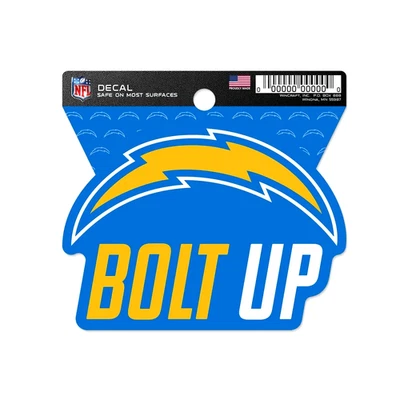 Los Angeles Chargers 4.00 inch NFL Clean Cut Decal Sticker *Free Shipping - Image 1 of 2