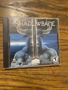 Ubi Soft Shadowbane PC Mac Video Game Computer Game Blood Violence Strategy Rare - Picture 1 of 8